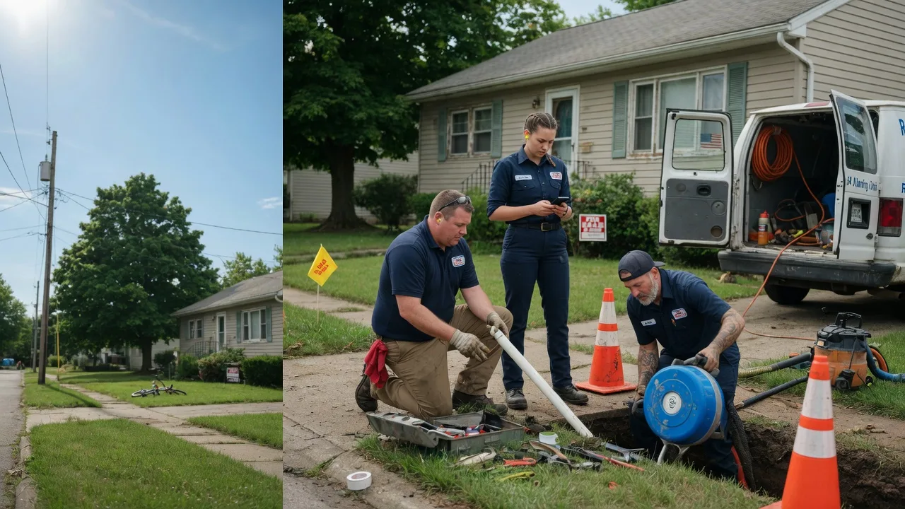 Sewer Line Repair in Eau Claire, MI near me